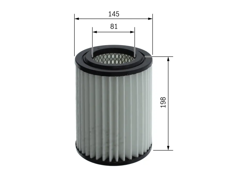 Фільтр повітряний BOSCH F026400665 (фото 1)