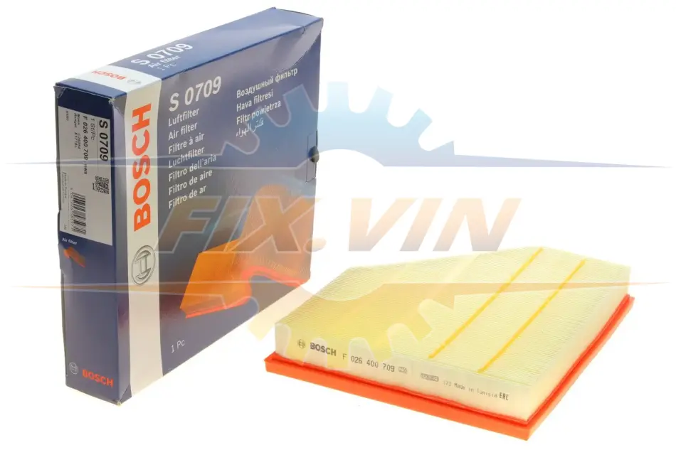 Фільтр повітряний BMW 318-330i G20 \'\'19>> BOSCH F026400709 (фото 1)