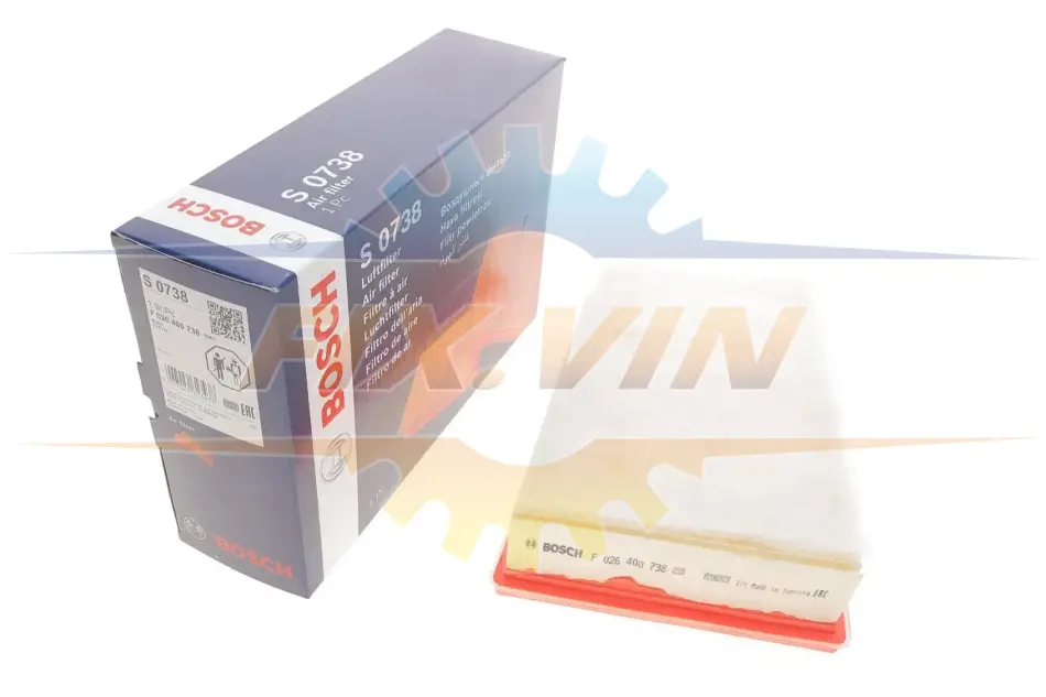 ВСТАВКА ПОВІТРЯНОГО ФІЛЬТРА BOSCH F026400738 (фото 1)