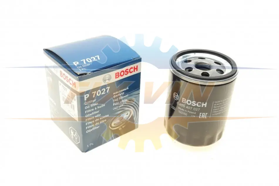ФІЛЬТР МАСЛЯНИЙ BOSCH F 026 407 027 (фото 1)