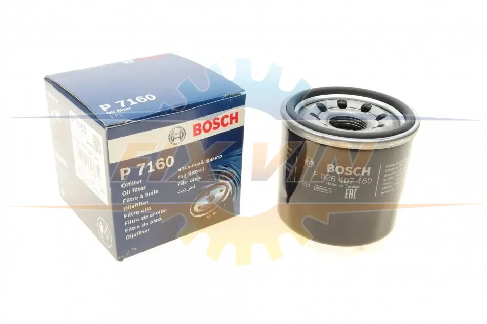 МАСТИЛЬНИЙ ФІЛЬТР BOSCH F 026 407 160 (фото 1)