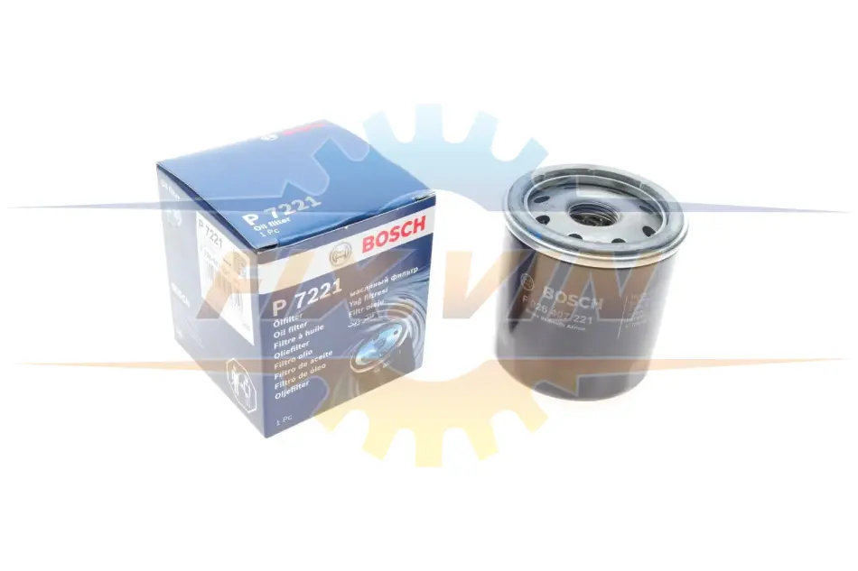 Фільтр масляний 7221 LEXUS/TOYOTA \'97>> BOSCH F026407221 (фото 1)