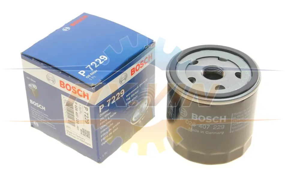 МАСТИЛЬНИЙ ФІЛЬТР BOSCH F 026 407 229 (фото 1)