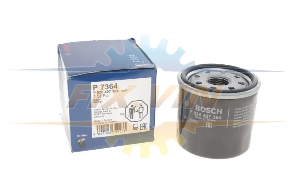 МАСТИЛЬНИЙ ФІЛЬТР BOSCH F026407364 (фото 1)