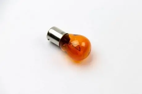 Автолампа BAU15S 12V 21W PY21W Янтарний в коробці 1шт BOSMA 0287S