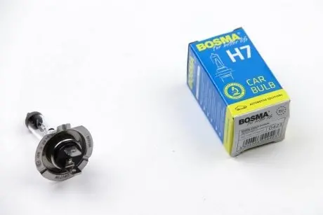 Автолампа H7 24V 70W PX26D BOSMA 0423