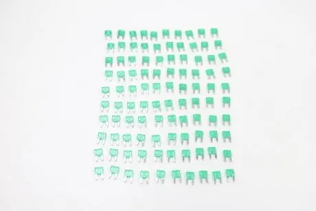 Запобіжник упаковка 100 шт MINI 10 MM 30A GREEN BOSMA 2041