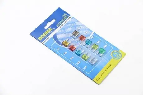 Запобіжник MINI 10 MM BLISTER К-т (Блістер 10 шт) BOSMA 2614