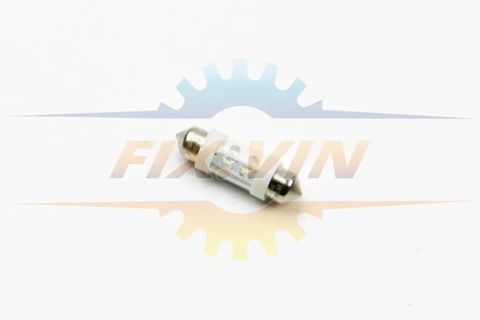Автолампа SV8,5 LED 12V 4XSTANDARD LED WHITE 10X36 INDUSTRIAL BOSMA 2892I (фото 1)