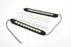 ДХО 12V 1xCOB LED ULL Гнучкий 260/33MM SQUARE WHITE к-т(2 шт) BOSMA 5172 (фото 1)