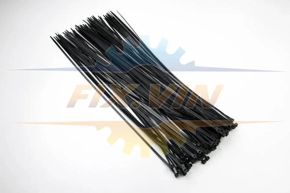 Хомут пластиковий BLACK 4,8 X 500 (100 шт) BOSMA 5497 (фото 1)