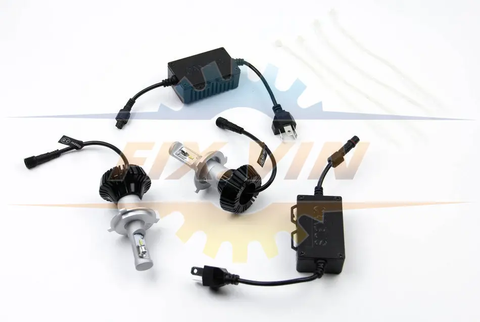 Автолампа H4 LED 12/24V 4000LM P43T CANBUS (2 шт) BOSMA 6070 (фото 1)