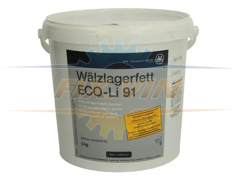 Мастило маточини ECO-LI 91, 5 кг (вир-во) BPW 02.1040.31.00 (фото 1)