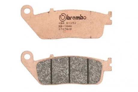 Гальмівні колодки BREMBO 07074XS (фото 1)