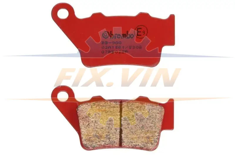Гальмівні колодки BREMBO 07BB02SP (фото 1)