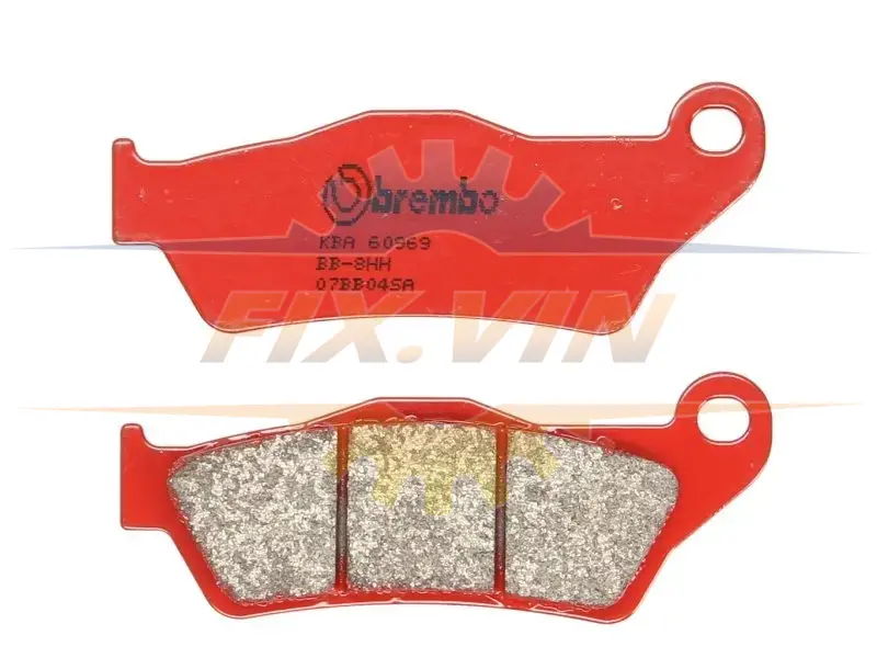 Гальмівні колодки BREMBO 07BB04SA (фото 1)