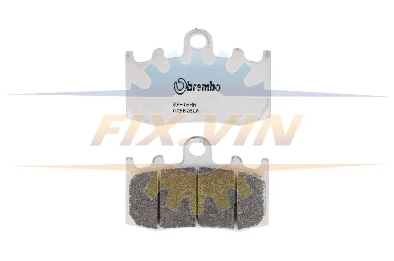 Гальмівні колодки BREMBO 07BB26LA (фото 1)