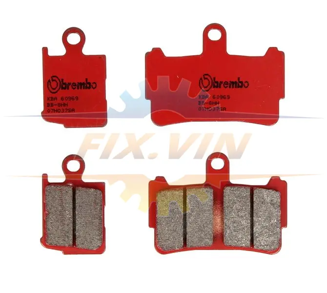 Гальмівні колодки BREMBO 07HO37SA (фото 1)