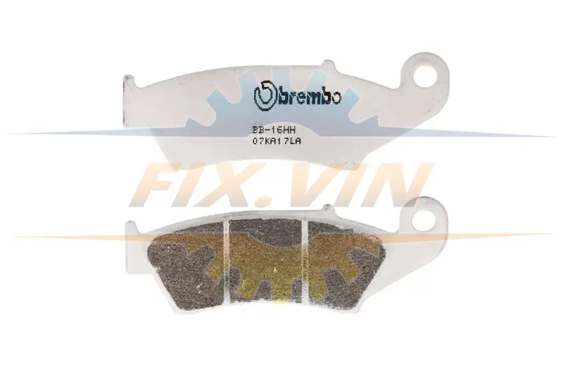 Гальмівні колодки BREMBO 07KA17LA (фото 1)