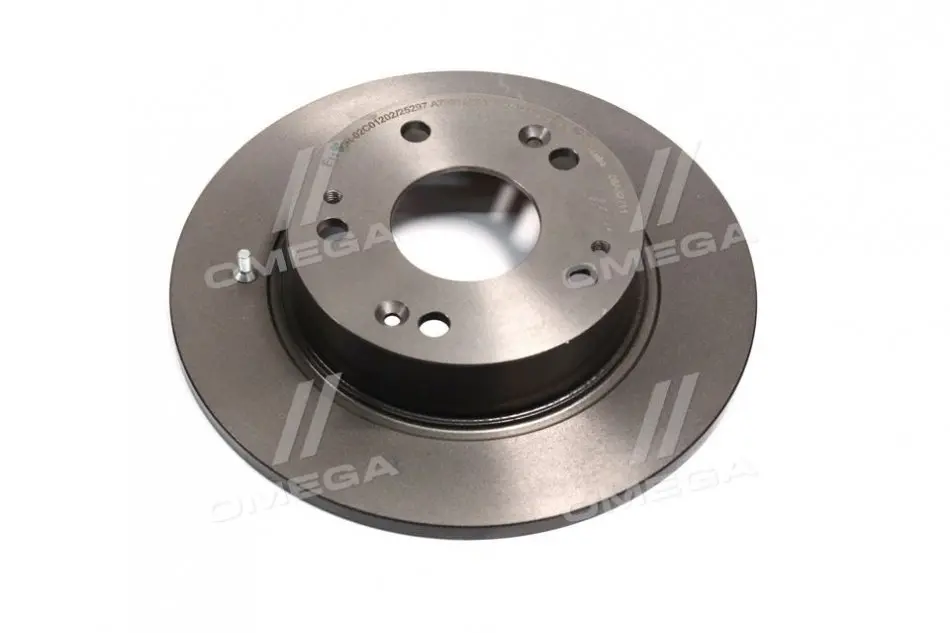 Диск тормозной HONDA ACCORD задн. (пр-во) BREMBO 08.A327.11 (фото 1)