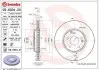 Гальмівний диск вентильований BREMBO 09.8304.21 (фото 1)