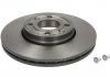 Диск тормозной DACIA LOGAN, NISSAN, RENAULT, передн., вент. BREMBO 09.9078.11 (фото 1)