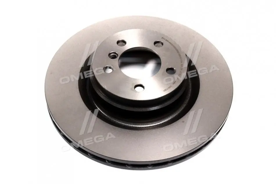 Диск гальмівний передн. (вир-во) BREMBO 09.9372.21 (фото 1)
