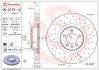 Brembo 09A7731X Гальмівний диск BREMBO 09.A773.1X (фото 1)