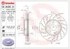 Гальмівний диск BREMBO 09B43651 (фото 1)