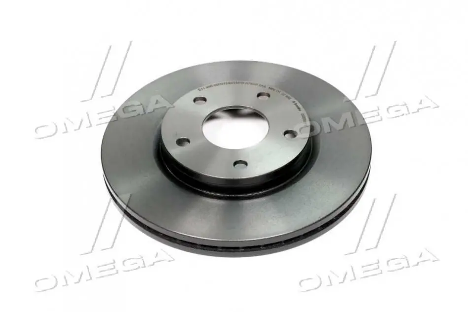 Гальмівний диск вентильований BREMBO 09.B565.11 (фото 1)