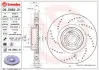 Гальмівний диск BREMBO 09D98221 (фото 1)