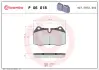 Гальмівні колодки дискові BREMBO P06 018 (фото 1)