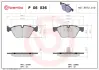 Гальмівні колодки дискові BREMBO P06036 (фото 1)