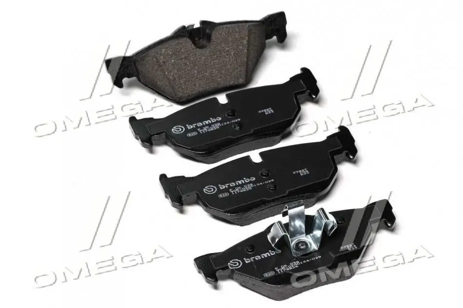 Гальмівні колодки дискові BREMBO P06038 (фото 1)
