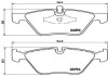 Гальмівні колодки дискові BREMBO P06 040 (фото 1)