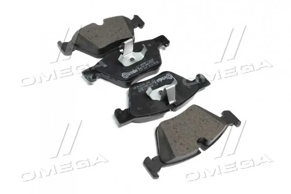 Колодки гальмівні дискові BREMBO P06060 (фото 1)