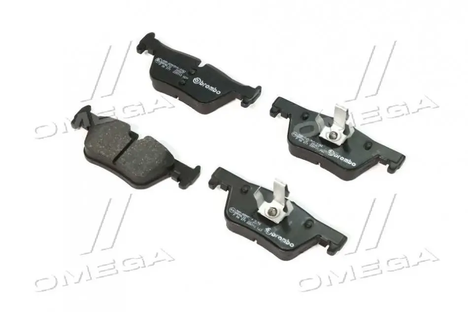 Колодки гальмівні дискові BREMBO P06071 (фото 1)