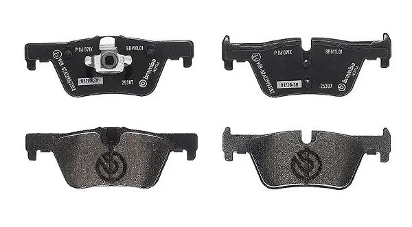 Гальмівні колодки - тюнінг BREMBO P06071X (фото 1)