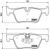 Гальмівні колодки - тюнінг BREMBO P06071X (фото 2)