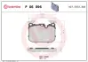 Гальмівні колодки дискові BREMBO P06 096 (фото 1)