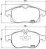 Гальмівні колодки дискові BREMBO P10 011 (фото 1)