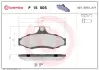 Гальмівні колодки дискові BREMBO P15 005 (фото 1)