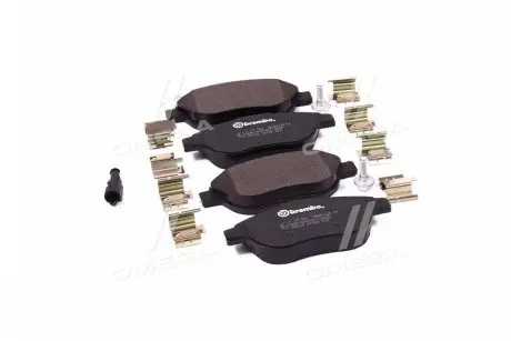 Колодка торм. диск. FIAT LINEA, BRAVO передн. BREMBO P23087