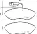 Гальмівні колодки дискові BREMBO P23143 (фото 1)