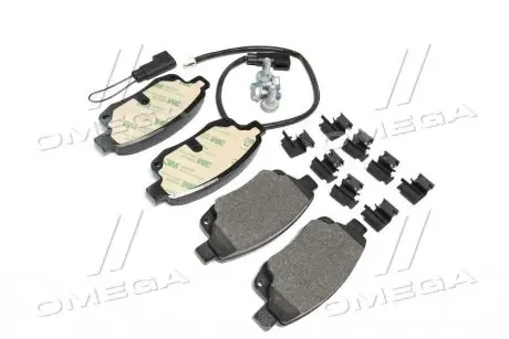 Колодка торм. диск. FORD TRANSIT, задн. BREMBO P24066