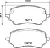 Комплект гальмівних колодок BREMBO P24236 (фото 1)