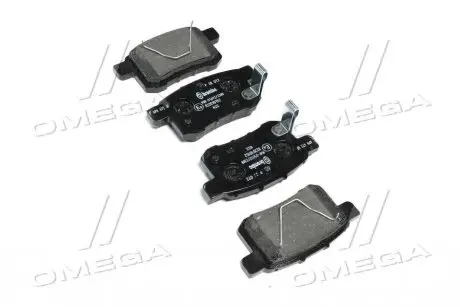 Колодка торм. диск. HONDA ACCORD задн. (пр-во) BREMBO P28072