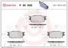 Колодка торм. диск. HYUNDAI ACCENT, KIA RIO II передн. (пр-во) BREMBO P30026 (фото 1)