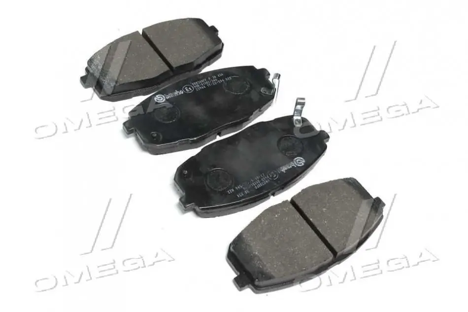 Колодка торм. диск. HYUNDAI i30, KIA CEE\'D передн. (пр-во) BREMBO P30034 (фото 1)