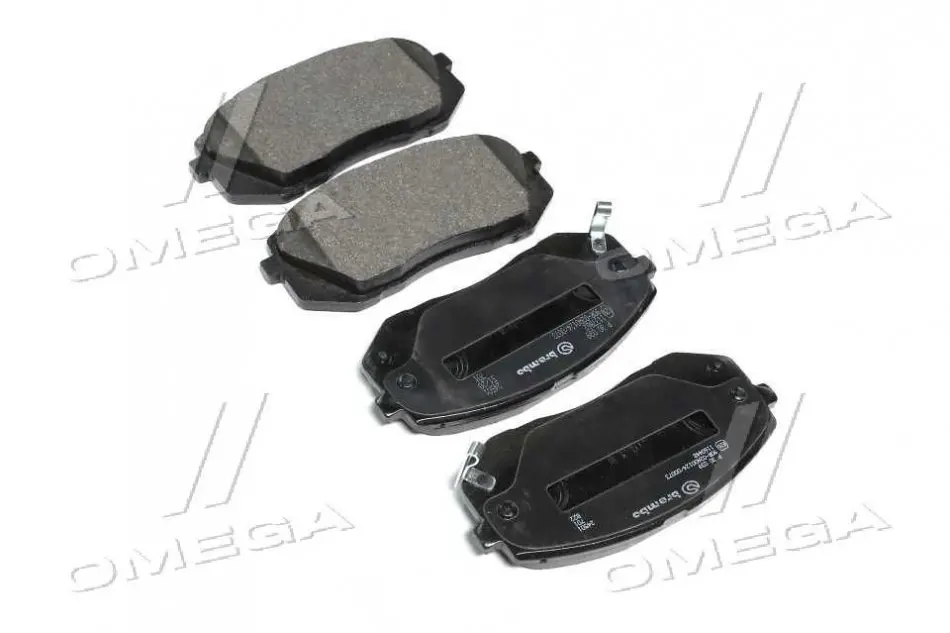 Гальмівні колодки дискові BREMBO P30039 (фото 1)